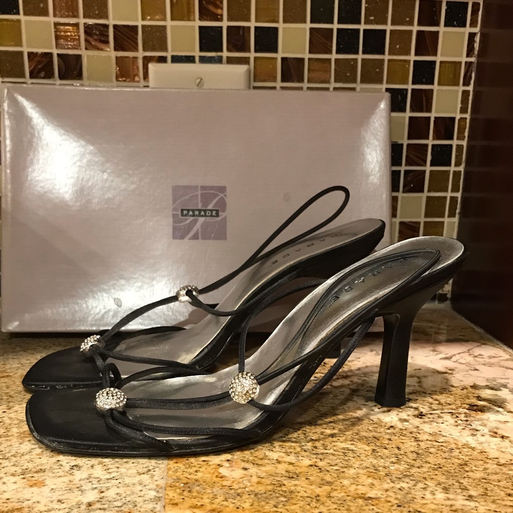🆑 Crystal Bling 9.5 Heel 🎀 - Picture 2 of 7